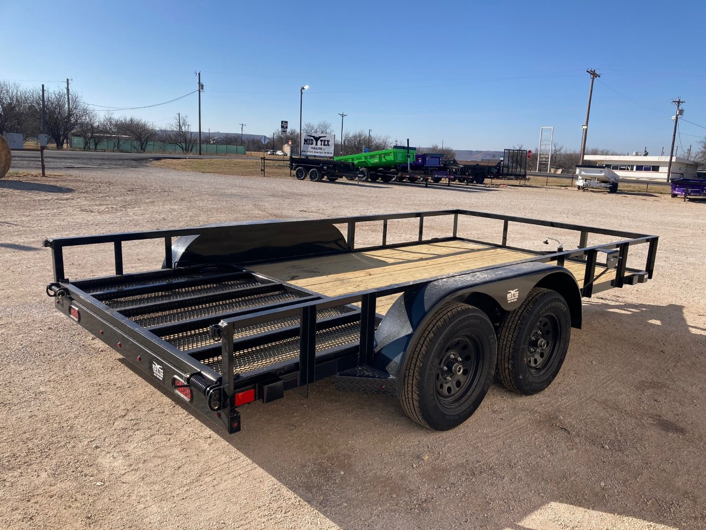 New 2025 Delco Trailers Utility 83"X14'