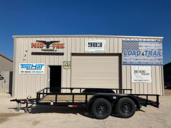 New 2025 Delco Trailers Utility 83"X14'