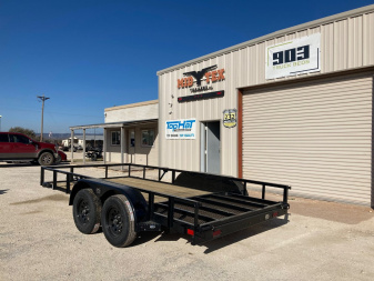 New 2025 Delco Trailers Utility 83"X14'