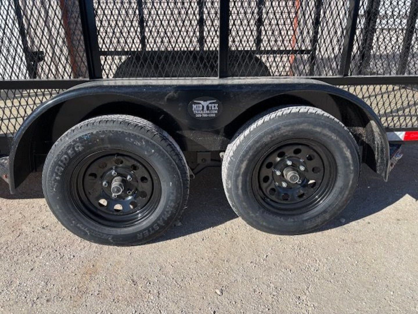 New 2025 Delco 16' x 77" Trash Trailer