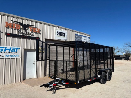 New 2025 Delco 16' x 77" Trash Trailer