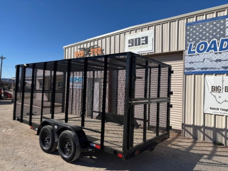 New 2025 Delco 16' x 77" Trash Trailer