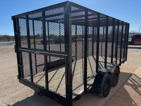 New 2025 Delco 16' x 77" Trash Trailer