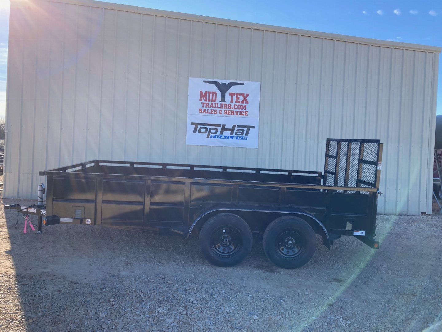 New 2025 Top Hat RA 14X83 Utility Trailer