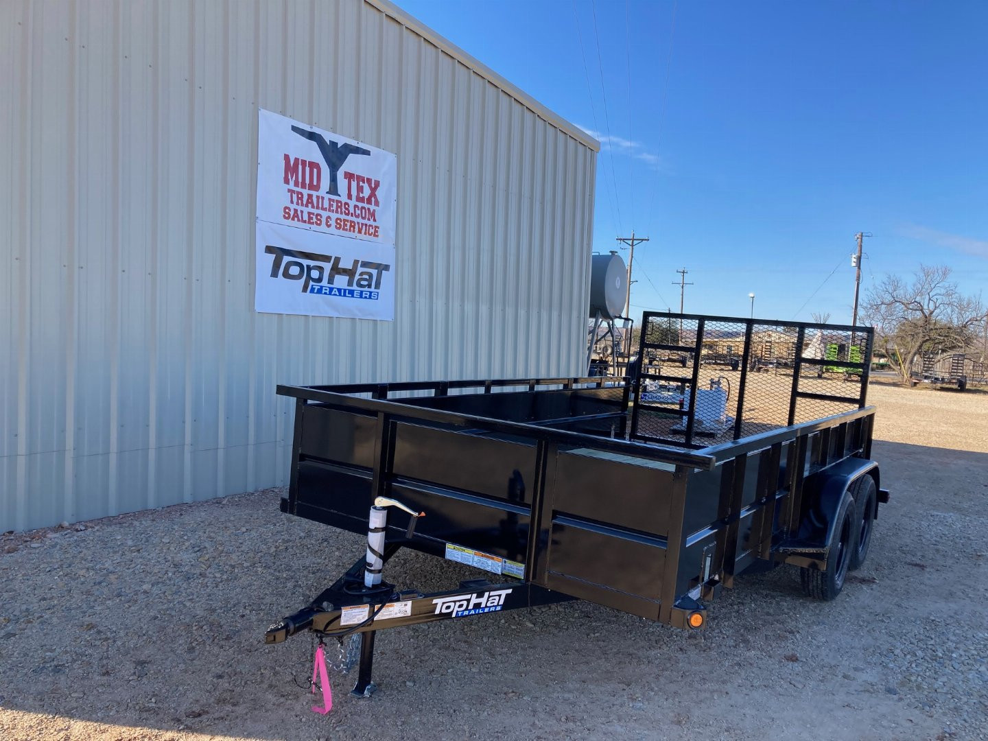 New 2025 Top Hat RA 14X83 Utility Trailer