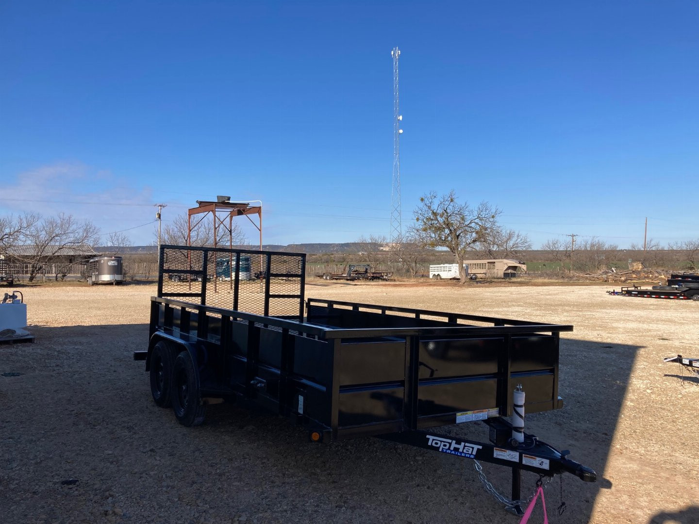 New 2025 Top Hat RA 14X83 Utility Trailer
