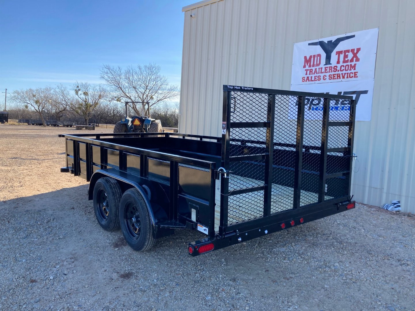 New 2025 Top Hat RA 14X83 Utility Trailer