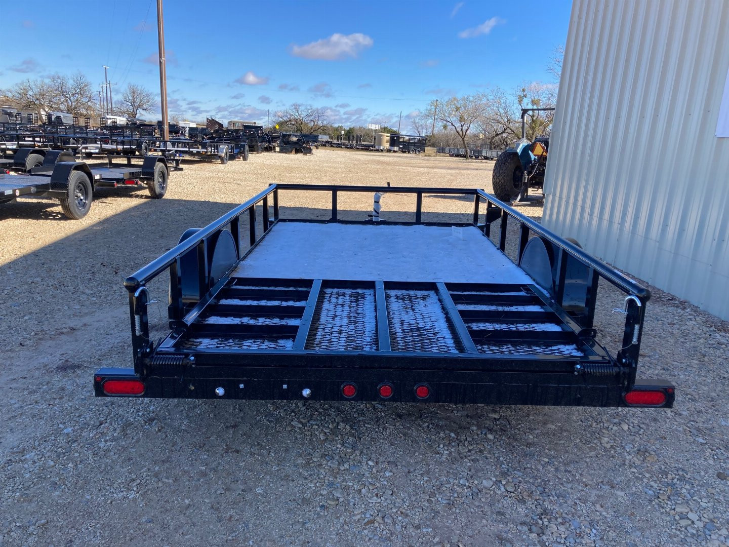 New 2025 Top Hat DSP 12X77Utility Trailer