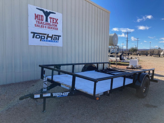 New 2025 Top Hat DSP 12X77Utility Trailer