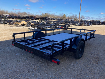 New 2025 Top Hat DSP 12X77Utility Trailer