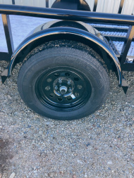 New 2025 Top Hat DSP 12X77Utility Trailer