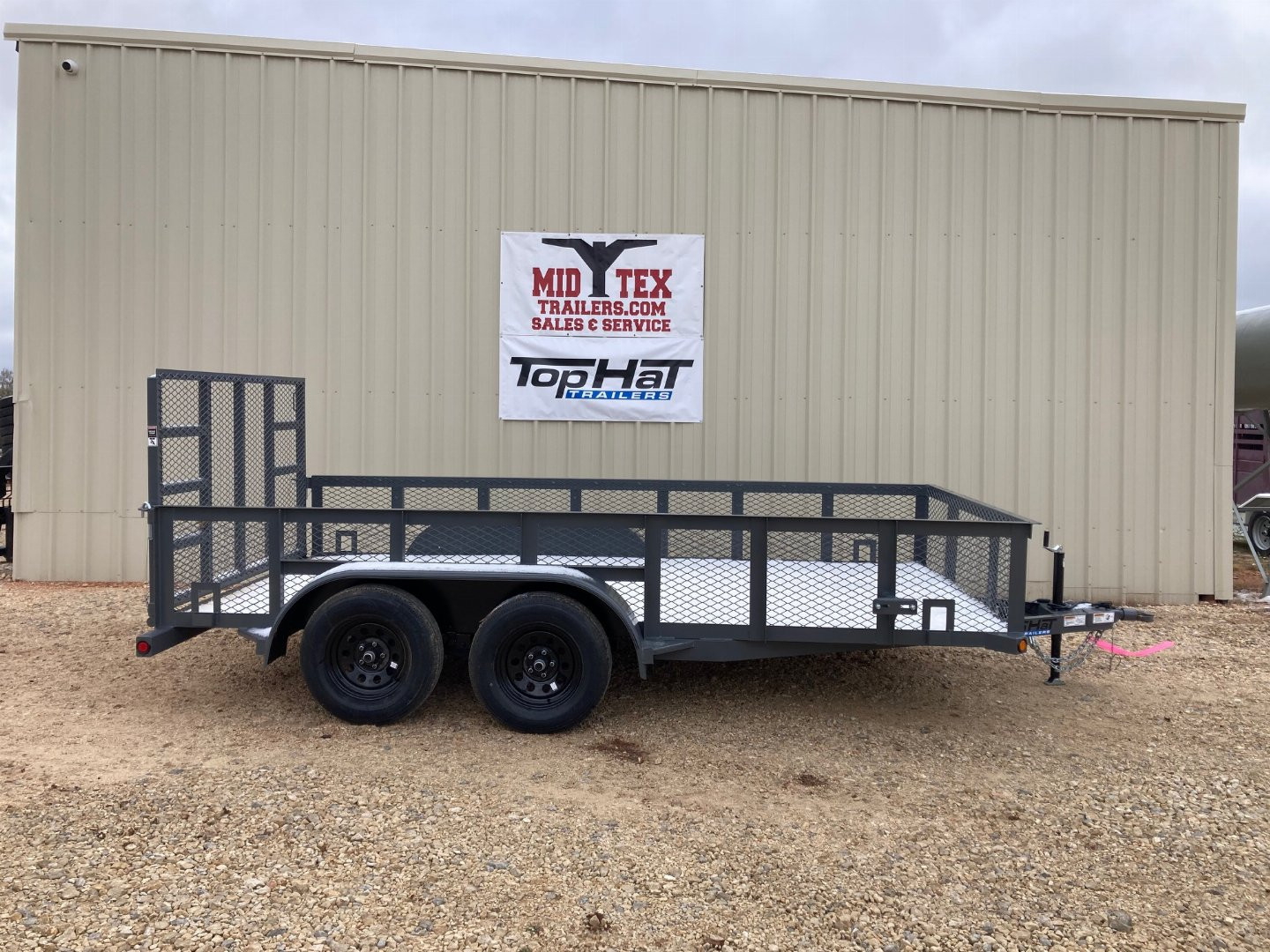 New 2025 Top Hat RAX14X83 Utility Trailer