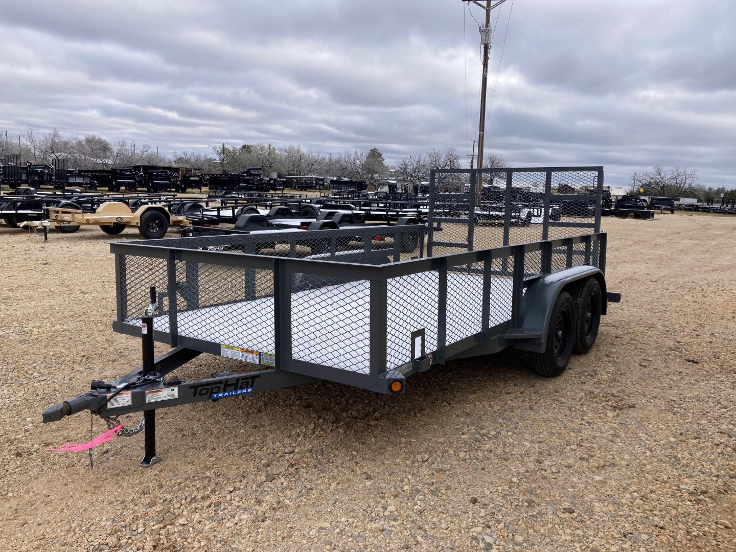 New 2025 Top Hat RAX14X83 Utility Trailer