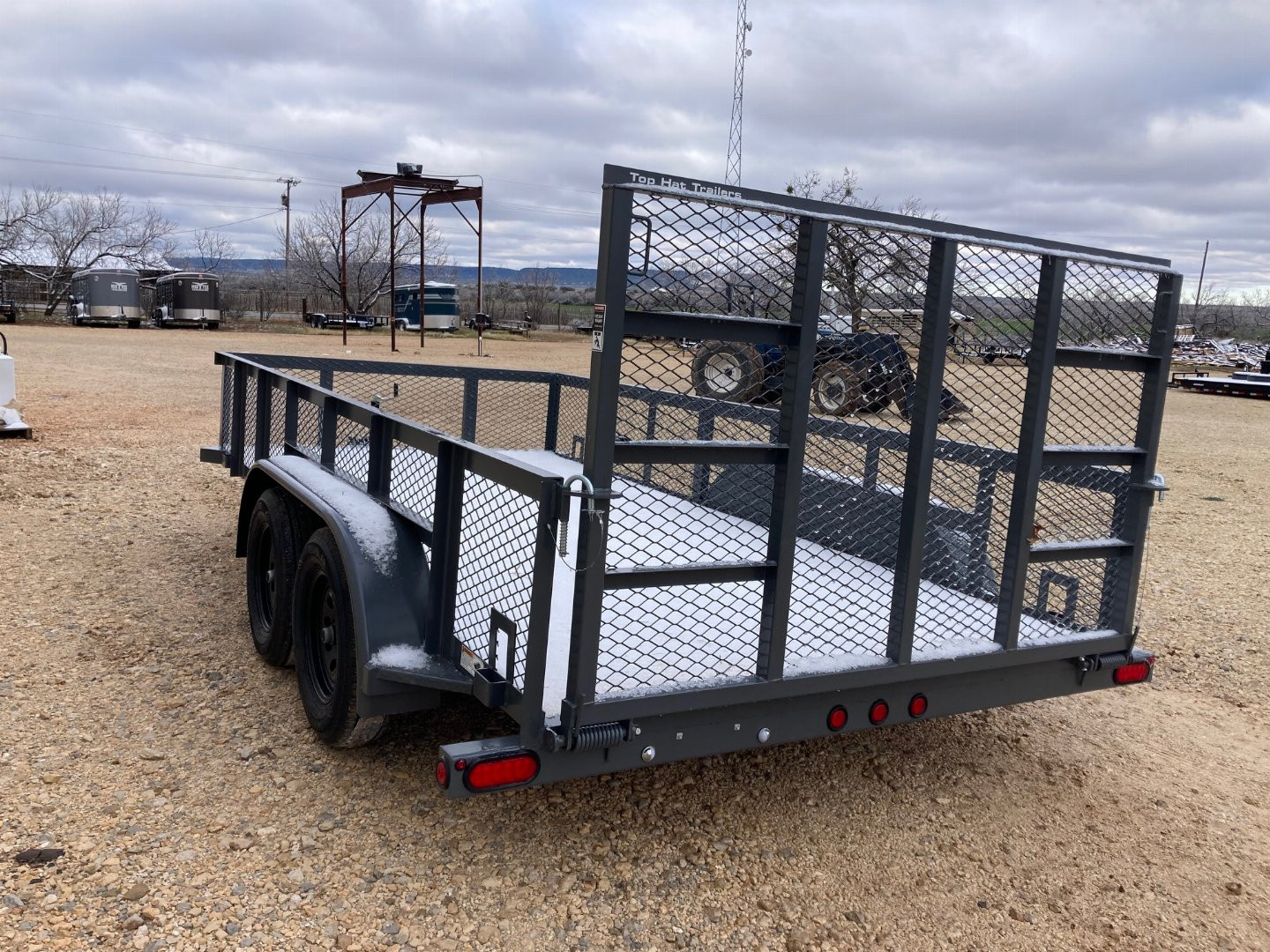 New 2025 Top Hat RAX14X83 Utility Trailer