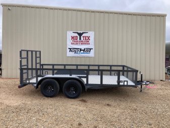 New 2025 Top Hat RAX14X83 Utility Trailer