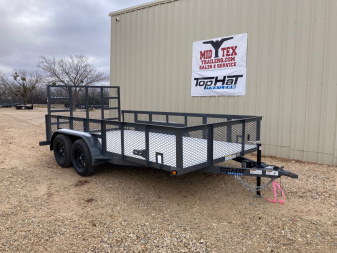 New 2025 Top Hat RAX14X83 Utility Trailer