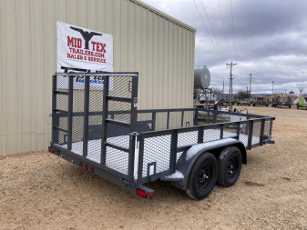 New 2025 Top Hat RAX14X83 Utility Trailer