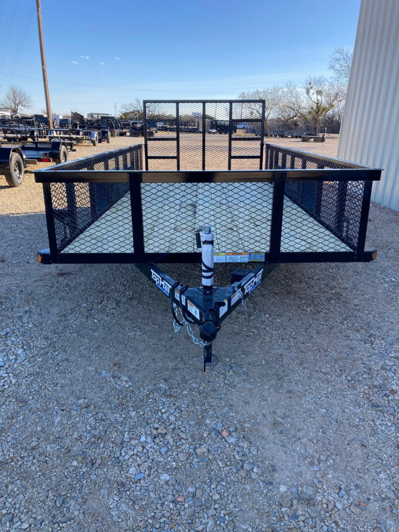 New 2025 Top Hat RAX16X83 Utility Trailer