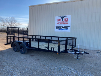 New 2025 Top Hat RAX16X83 Utility Trailer
