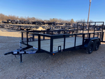 New 2025 Top Hat RAX16X83 Utility Trailer