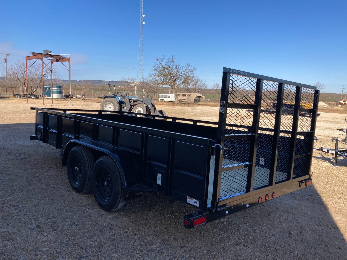 New Rental 2025 Top Hat RA16X83 Utility Trailer