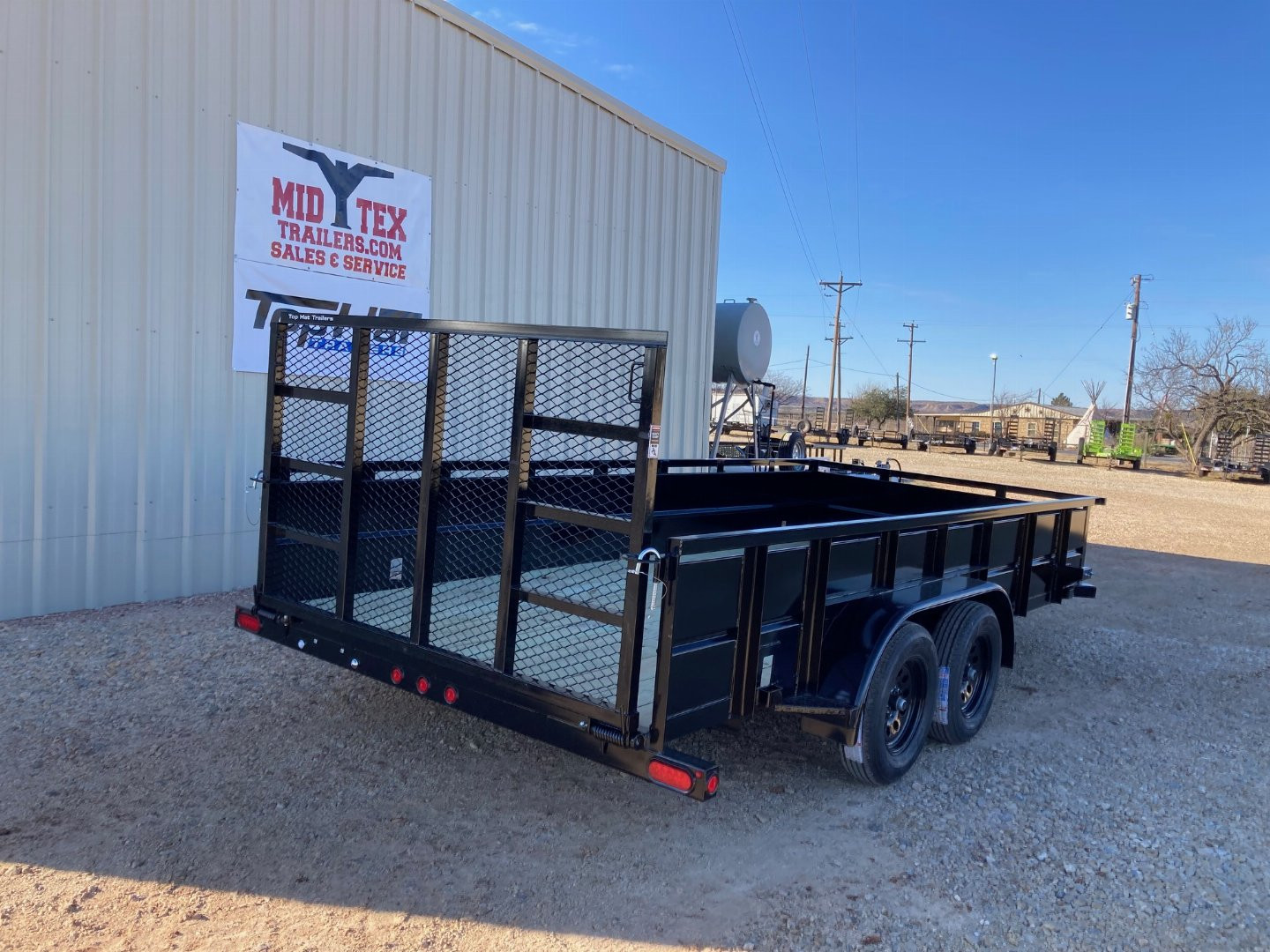 New Rental 2025 Top Hat RA16X83 Utility Trailer |