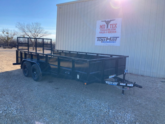 New Rental 2025 Top Hat RA16X83 Utility Trailer