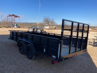 New Rental 2025 Top Hat RA16X83 Utility Trailer