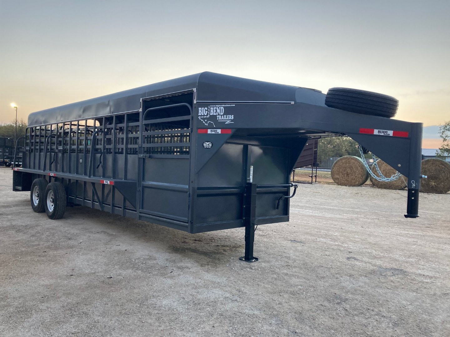 New 2025 Big Bend 24'X6'8" Stock Trailer