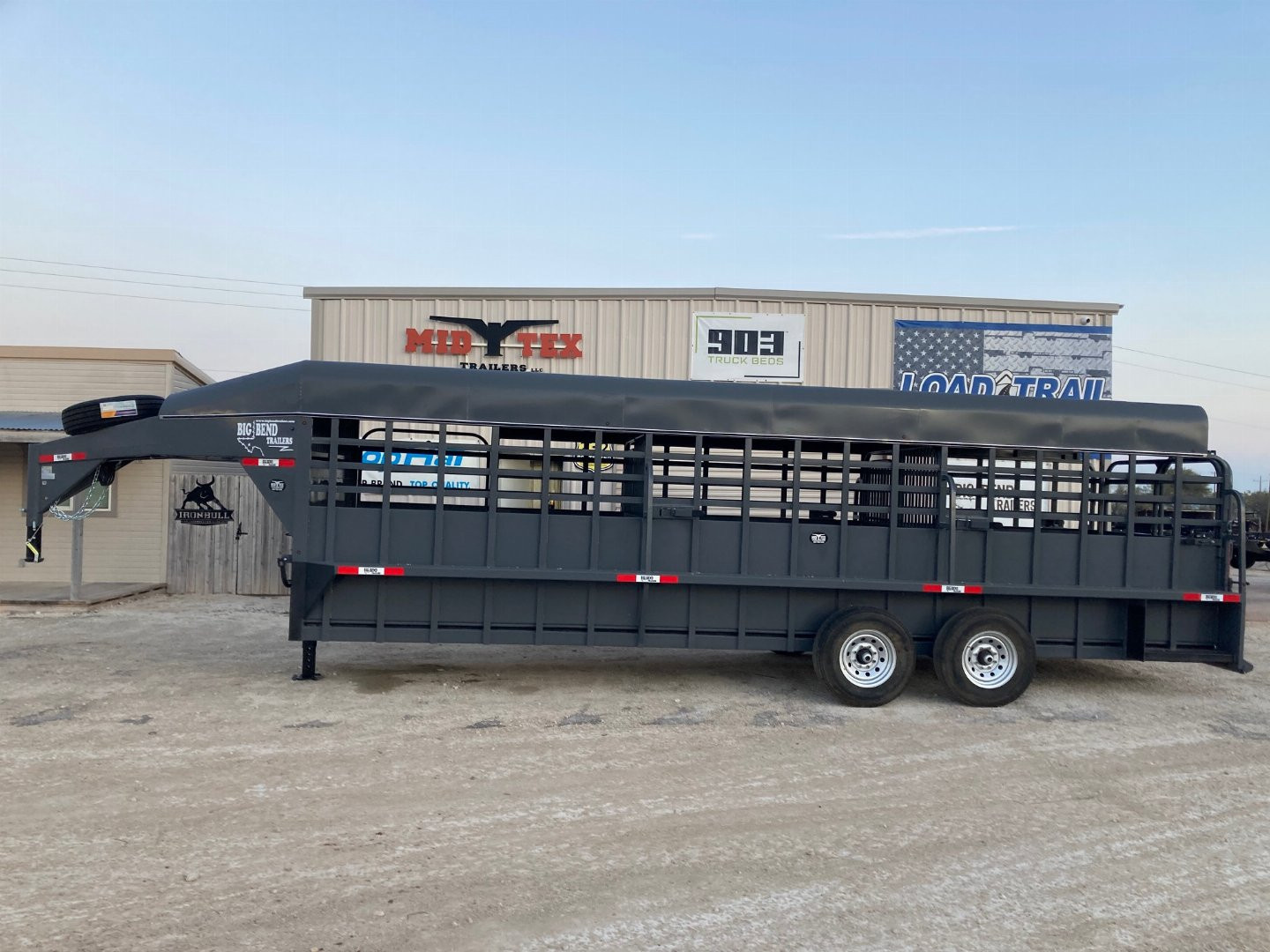 New 2025 Big Bend 24'X6'8" Stock Trailer