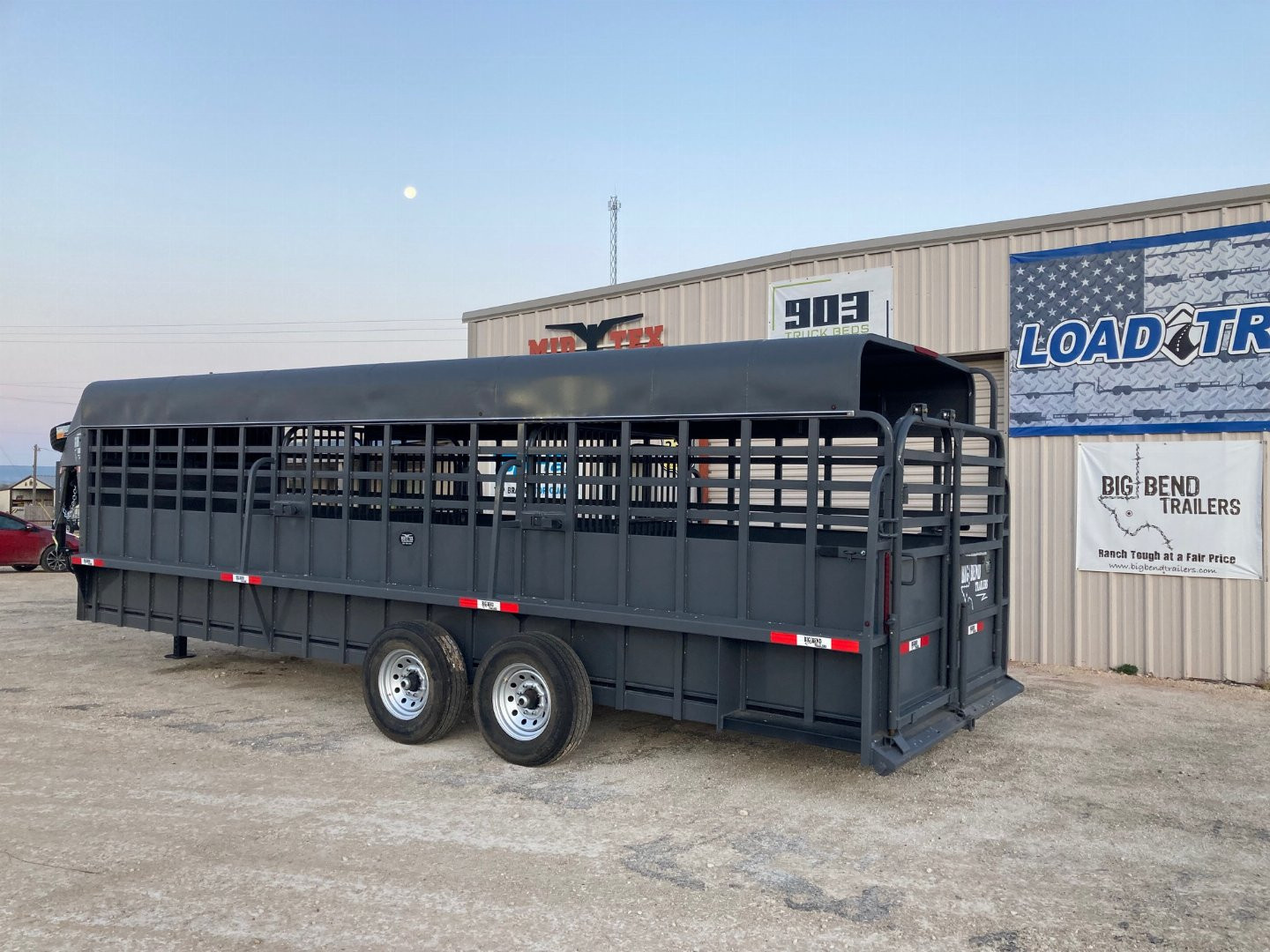 New 2025 Big Bend 24'X6'8" Stock Trailer