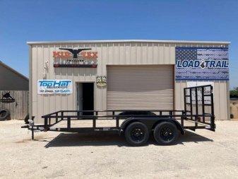 New 2025 Top Hat MP 16*83 Utility Trailer W/Gate