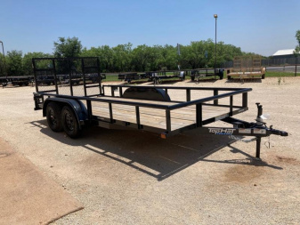 New 2025 Top Hat MP 16*83 Utility Trailer W/Gate