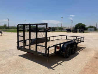 New 2025 Top Hat MP 16*83 Utility Trailer W/Gate