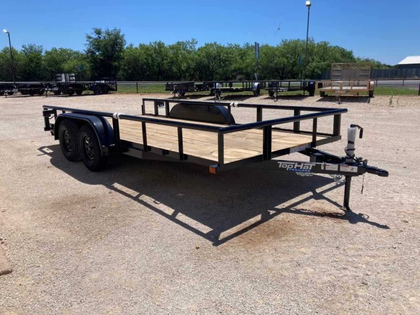 New 2025 Top Hat MP 16*83 Utility Trailer W/SIR