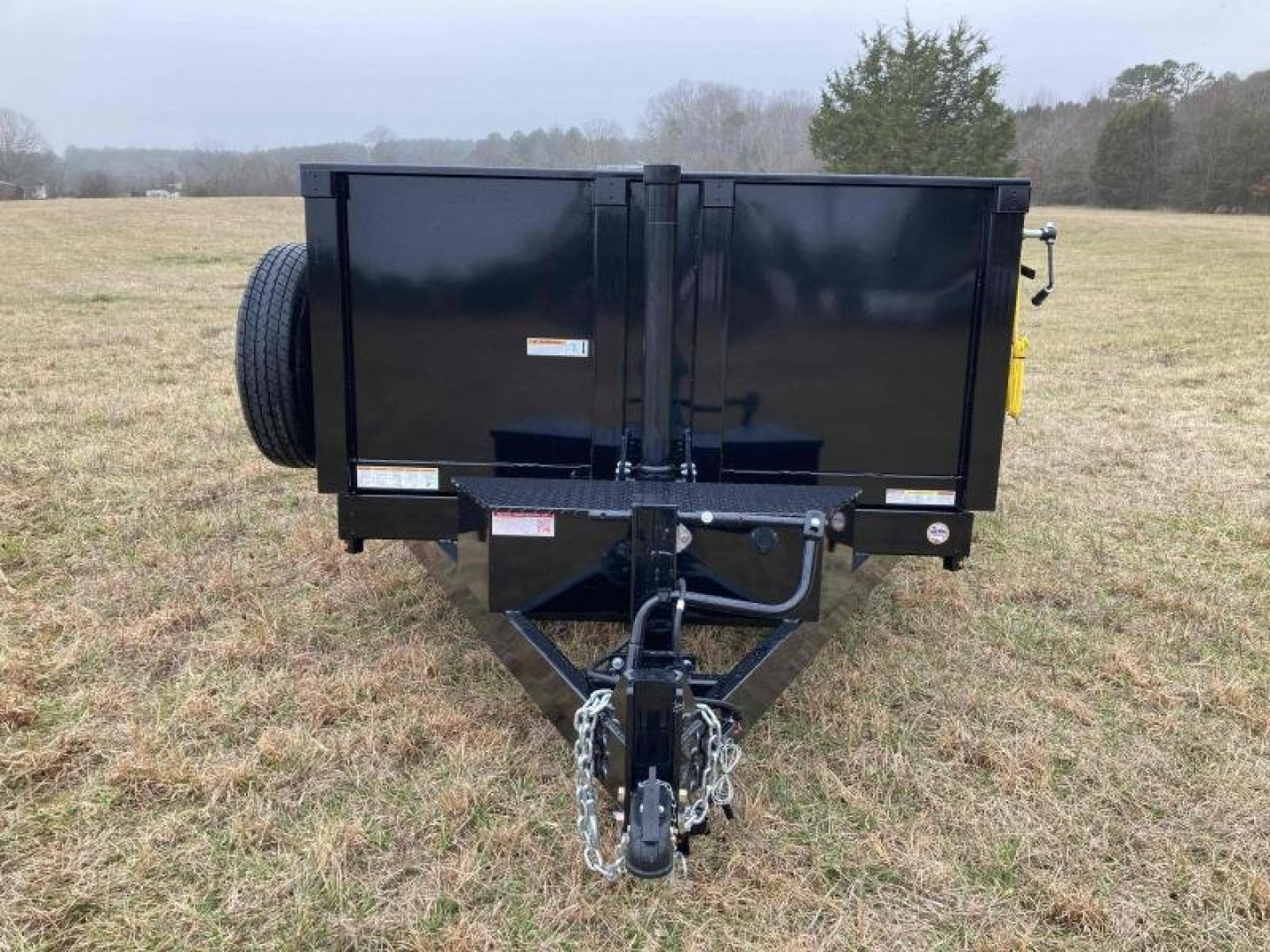 New Sure-Trac 7x14 Low Profile Telescopic Lift  Dump Trailer