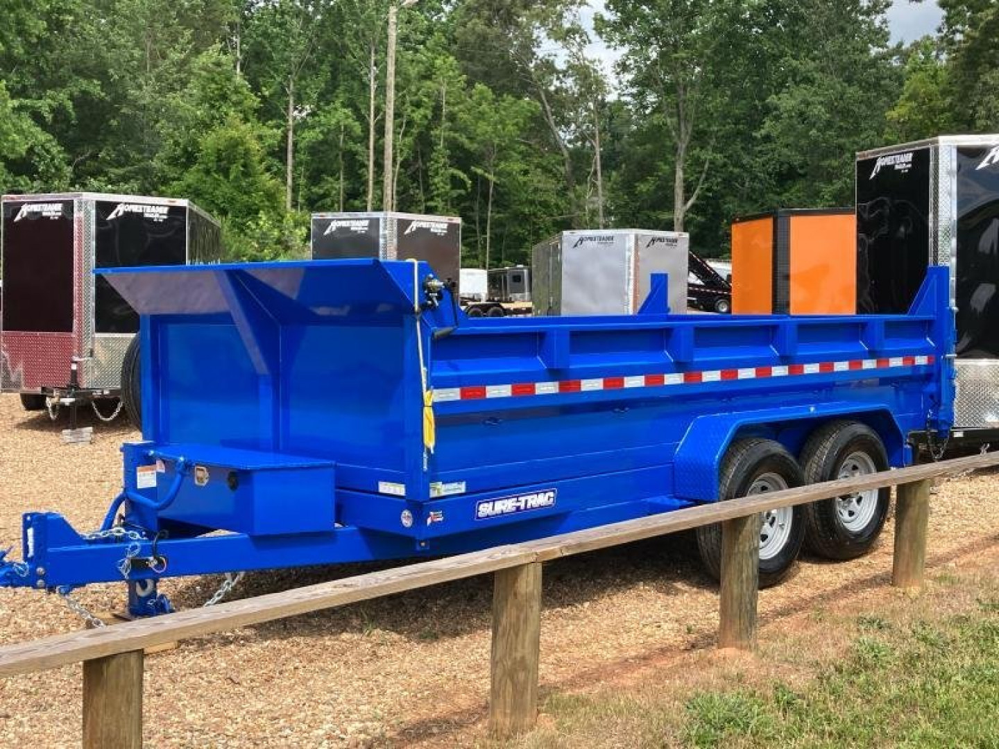 New 2026 Sure-Trac 7x14 Low Profile Dump Trailer