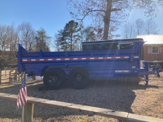 New 2026 Sure-Trac 7x14 Low Profile Dump Trailer