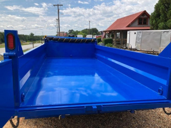 New 2026 Sure-Trac 7x14 Low Profile Dump Trailer