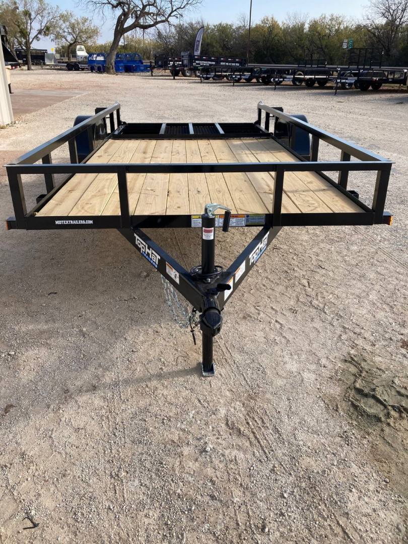New 2025 Top Hat DSA 14'X77" Utility Trailer