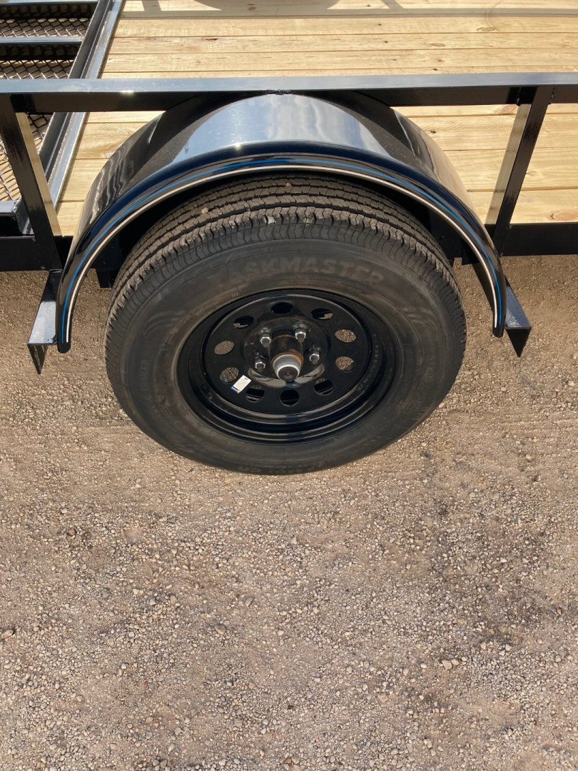 New 2025 Top Hat DSA 14'X77" Utility Trailer