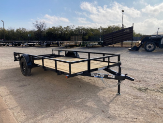 New 2025 Top Hat DSA 14'X77" Utility Trailer