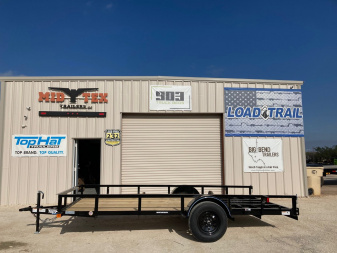 New 2025 Top Hat DSA 14'X77" Utility Trailer