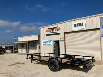 New 2025 Top Hat DSA 14'X77" Utility Trailer