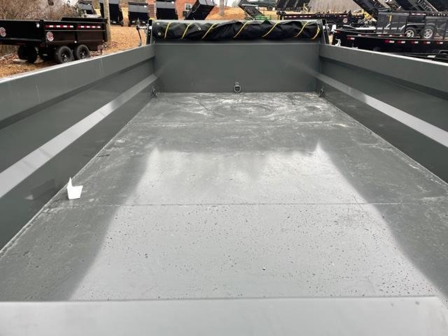 New 2026 Sure-Trac 7X14 14K Low Pro Scissor Lift Dump Trailer