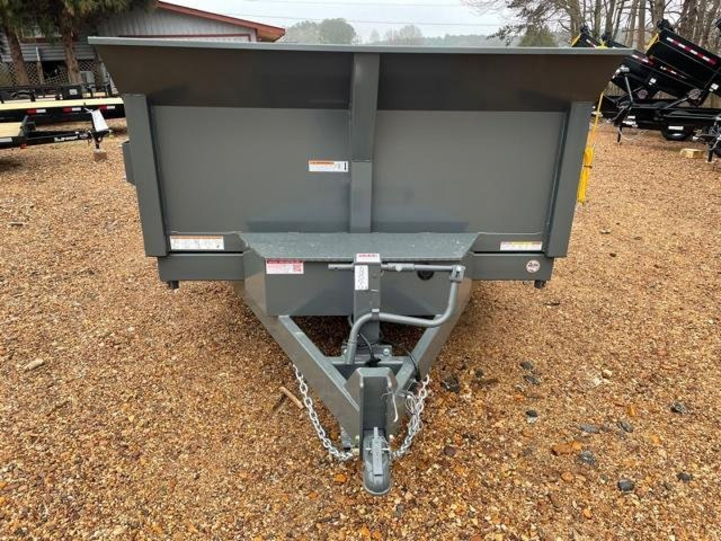New 2026 Sure-Trac 7X14 14K Low Pro Scissor Lift Dump Trailer