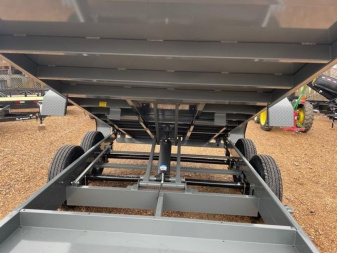 New 2026 Sure-Trac 7X14 14K Low Pro Scissor Lift Dump Trailer