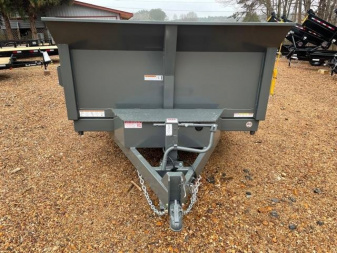 New 2026 Sure-Trac 7X14 14K Low Pro Scissor Lift Dump Trailer