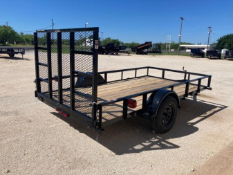 New 2025 Top Hat DSA 12*77 Utility Trailer