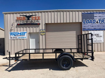 New 2025 Top Hat DSA 12*77 Utility Trailer